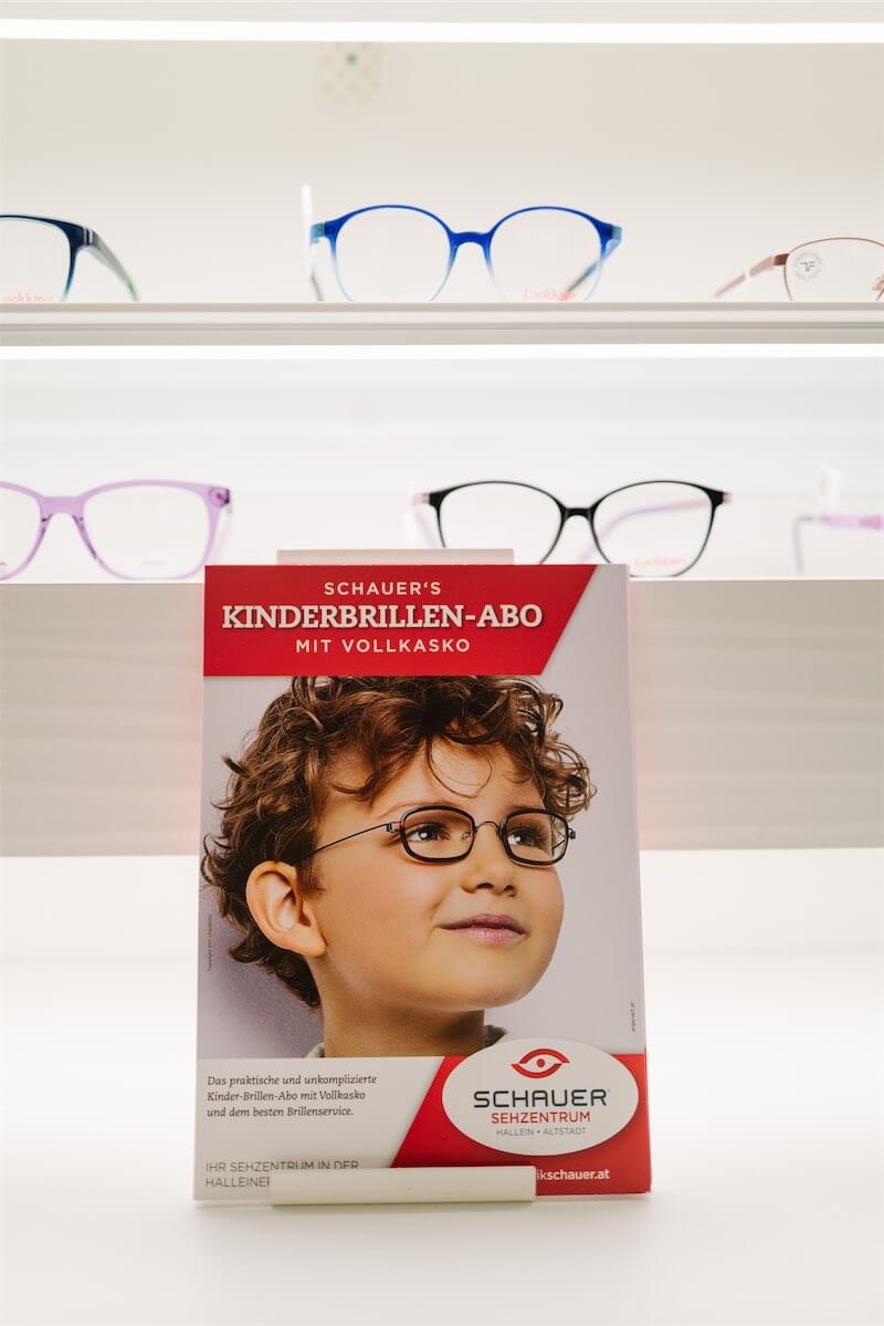 Kinderbrillen-Abo bei Augenoptik Schauer in Hallein
